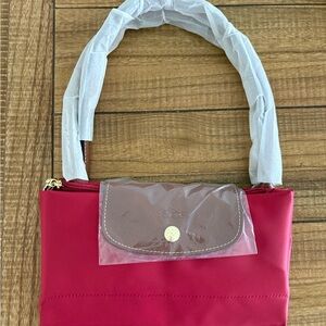 Longchamp Tote with Top Flap